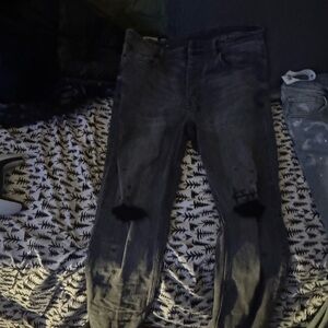 Ksubi Distressed Black Skinny Jeans